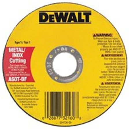 Dewalt Dewalt 115-DW8065 7 x 0.045 x 0.88 in. Metal Thin Cut-Off Wheel - Type 1 115-DW8065